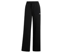adidas Mujer Essentials Small Logo Feel Cozy Open Hem Pants, Black/White, XXL Tall