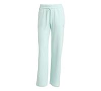 adidas Mujer Essentials Small Logo Feel Cozy Open HEM Pants, halo Mint/White, XS