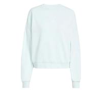 Sudadera Adidas con logotipo frontal de felpa menta - Talla: M