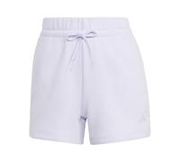 adidas Mujer Essentials Small Logo Feel Cozy Shorts, Frozen Purple/White, S