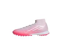 adidas Mujer F50 Sparkfusion League Mid Cut Turf Football Womens Shoes, Solar Turbo/FTWR White/Distilled Pink, 44 EU