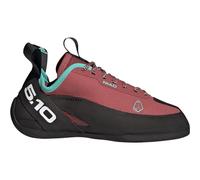 adidas Mujer Five Ten NIAD Lace LV Climbing Shoes, Core Black/Crew Red/Acid Mint, 41 1/3 EU