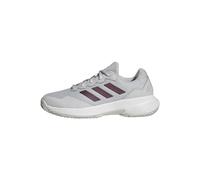 adidas Gamecourt 2.0 Tennis Shoes, Zapatillas de Tenis Mujer, Grey One/Aurora Met/Core White, 41 1/3 EU