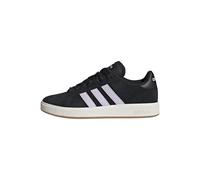 adidas Mujer Grand Court Base 00s Shoes, Core Black/Ice Lavender/Off White, 37 1/3 EU