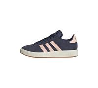 adidas Mujer Grand Court Base 00s Shoes, Shadow Navy/Blush pink/GUM10, 39 1/3 EU