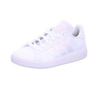 adidas Grand Court Base 2.0 Shoes, Zapatos Mujer, Cloud White/Cloud White/Clear Pink, 39 1/3 EU
