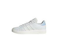 adidas Mujer Grand Court TD Lifestyle Court Casual Shoes, Crystal White/Core White/Clear Sky, 36 EU