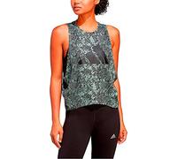 Adidas Mujer Graphic tee (Sleeveless) W Icns AOP T, Silver Green/Black, HS2377, 2XS