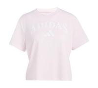 adidas Mujer Heritage Graphic Shirt, Distilled Pink, S