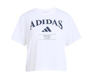 adidas Mujer Heritage Graphic Shirt, White, L