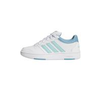 adidas Mujer Hoops Classic Shoes, FTWR White/Flash Aqua/preloved Blue, 38 EU