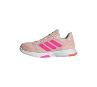 adidas Mujer Ligra 8 Womens Indoor Shoes, Blush Pink/Lucid Pink/FTWR White, 40 2/3 EU