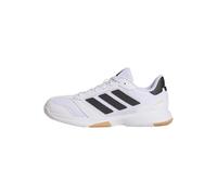 adidas Mujer Ligra 8 Womens Indoor Shoes, Cloud White/Core Black/Cloud White, 40 2/3 EU