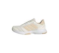adidas Ligra 8 Womens Indoor Shoes, Calzado Deportivo Mujer, Off White/Crystal Sand/Cloud White, 41 1/3 EU