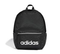adidas Mujer Linear Essentials Backpack, Black/White/Black, One size