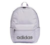 adidas Mujer Linear Essentials Backpack, Silver Dawn/Black/White, One size