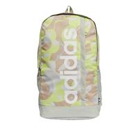 adidas Mujer Linear Graphic Backpack, Multicolor/Wonder Silver/White, One size