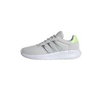Adidas Mujer Lite Racer 3.0 Shoes, Grey One/Silver Metallic/Pulse Lime, 36 2/3 EU