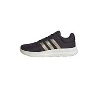 adidas Mujer Lite Racer 4.0 Shoes, Aurora Black/Cyber Met./Core White, 42 EU
