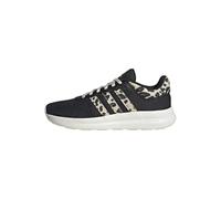 adidas Mujer Lite Racer 4.0 Shoes, Core Black/Crystal Linen/Silver Met., 42 EU