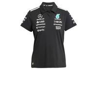 Adidas Mujer Mercedes - AMG Petronas Formula One Team Team Polo Black Women, Black/White, XXL