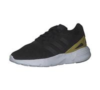 adidas Mujer Nebzed Cloudfoam Lifestyle Running Shoes, Core Black/Core Black/Gold Met, 39 1/3 EU
