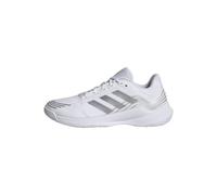Adidas Mujer Novaflight Volleyball Shoes, Cloud White/Silver/Cloud White, 36 2/3 EU