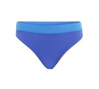 adidas Mujer Optime Aqua Mid-Waist Bikini Bottom Swimwear, Semi Lucid Blue, 36