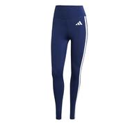 adidas Mujer Optime Essentials 3 Stripes 7/8 Leggings, dark blue/white, XL