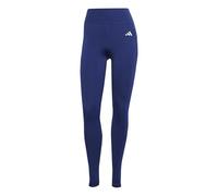 adidas Donna Optime Essentials Stash Pocket Full Length Leggings, Dark Blue/White, S