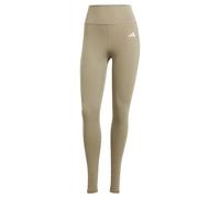 adidas Mujer Optime Essentials Stash Pocket Full Length Leggings, silver pebble, S