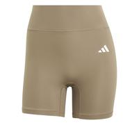 adidas Mujer Optime Essentials Workout Short Leggings Tights, Khaki Six, M