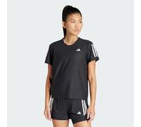 adidas Mujer Own The Run Base Tee, Black/Reflective, XS