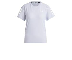 adidas Mujer Own The Run Base Tee, halo silver, L