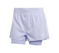 adidas Mujer Own The Run Climacool 2in1 Short, Violet Tone, L