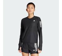adidas Mujer Own The Run Long Cuff Sleeve tee, Black, S