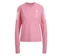 adidas Mujer Own The Run Long Cuff Sleeve tee, Pink Fusion, S