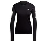 adidas Mujer Own the Run Long Sleeve Tee, Black, XS