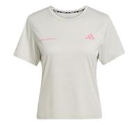 adidas Mujer Own The Run Melange T-Shirt, Orbit Grey Mel, XL