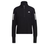 adidas Mujer Own The Run Running 1/2 Zip Sweatshirt, Black, XL