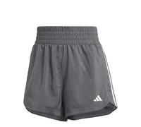 Adidas Mujer Pacer Training 3-Stripes Woven High-Rise Shorts, GRESIX/White, XS 3 Inch