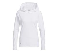 adidas Mujer Performance Golf Hoodie, White, L