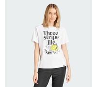 Adidas Mujer Positivity Graphic tee, White, XL