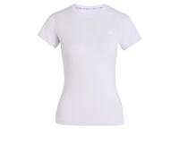 adidas Mujer Power Essentials Workout Contour Shirt, Frozen Purple, XXS