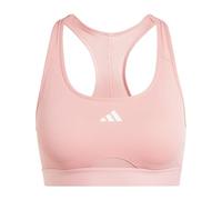 adidas Mujer PowerReact Training Bra, Semi Pink Spark, S