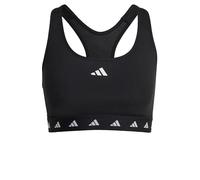 adidas Mujer Powerreact Training Medum Support Techfit Bra, XL A-B Black