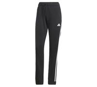 adidas Mujer Primegreen Essentials Warm-Up Slim Tapered 3-Stripes Track Pants, Black, M