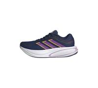 adidas Mujer Response 2 Running Shoes, Dark Blue/Purple Burst/Crew Yellow, 37 1/3 EU