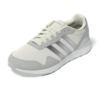 adidas Mujer Run 60S 4.0 Shoes, Chalk White/Silver Met./Grey Two, 36 EU
