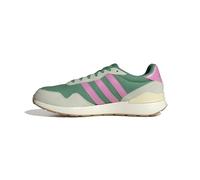 adidas Mujer Run 60s 4.0 Shoes, Semi Court Green/Bliss Pink/Warm Vanilla, 37 1/3 EU
